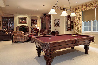 Pool table assembly with perfect leveling in Kent content img3
